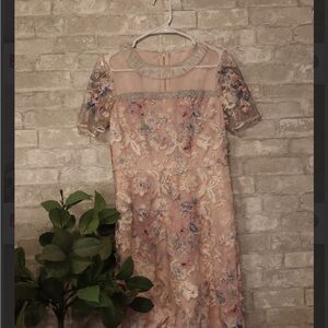 Floral Embroidered Dress